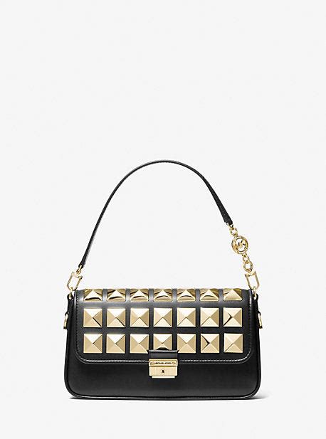 Bradshaw Small Studded Leather Shoulder Bag 